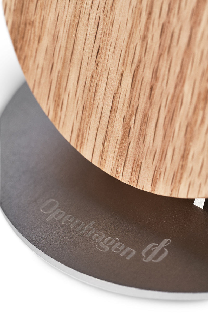 openhagen wall mount hanger guitar oak cork danish design design harrit sorensen mounted collapsible idea invention 2022